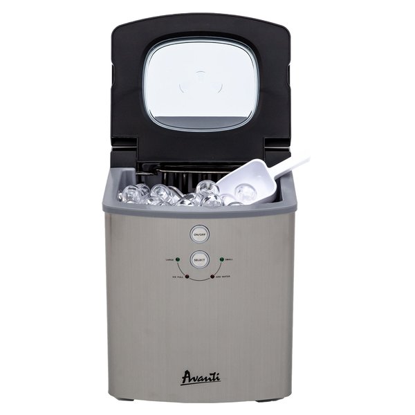 Avanti Avanti Portable Countertop Ice Maker, Stainless Steel IM1213S-IS